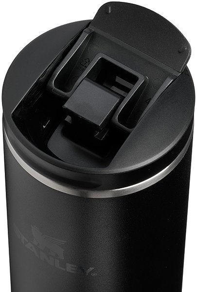 Thermal Mug STANLEY The Transit Fliptop Mug 470 ml /16oz Black 2.0 ...