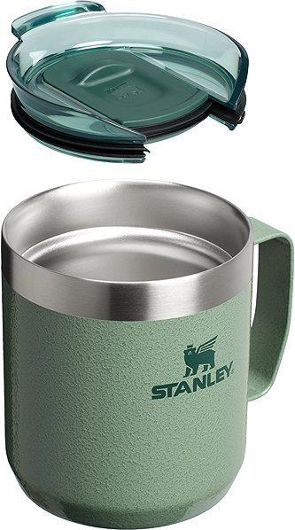 Thermal Mug STANLEY The Stay-Hot Camp Mug 350 ml/12oz Hammertone Green ...