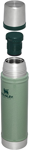 STANLEY The Legendary Classic Bottle 590 ml/20oz Hammertone Green .