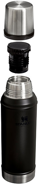 Thermos STANLEY The Legendary Classic Bottle 940 ml/1.0QT Schwarz 2.0 .