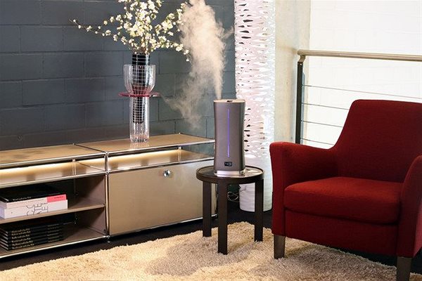 Air Humidifier Stadler Form Eva Little Titanium Lifestyle