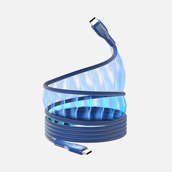 Data Cable Statik MagStack Magnetic USB-C Cable - Blue (1m) ...