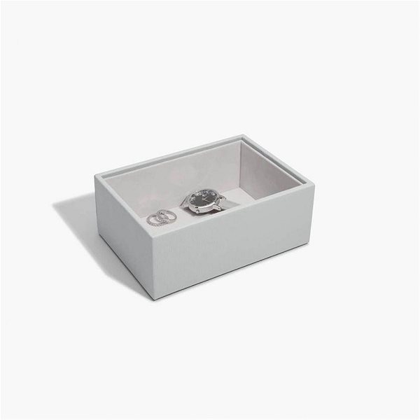 Šperkovnice Stackers Box na šperky Pebble Grey Mini Open Layer šedá ...