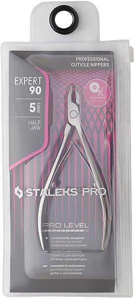 Nail clippers Staleks Expert NE-90/5 mm Nail clippers for skin .