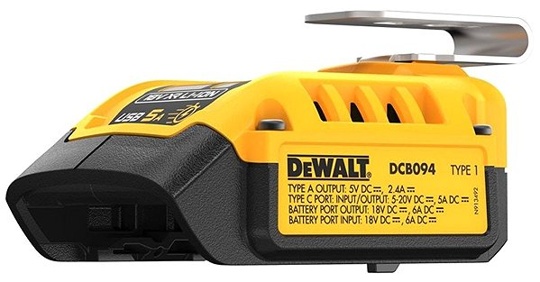 DEWALT XR USB Charging Adapter 18V .