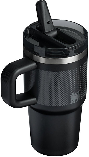 Thermal Mug STANLEY The Quencher/Cup Protour Flip Straw Tumbler 600 ml/20oz Black Fade ...