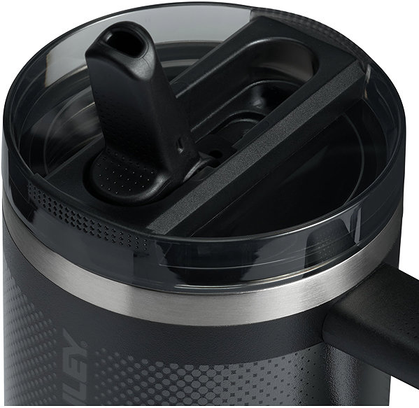 Thermal Mug STANLEY The Quencher/Cup Protour Flip Straw Tumbler 600 ml/20oz Black Fade ...