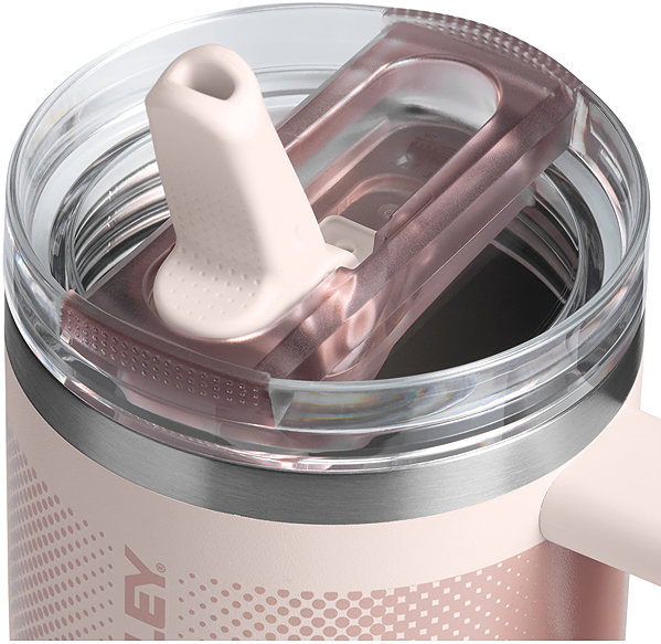 Thermal Mug STANLEY The Quencher/Cup Protour Flip Straw Tumbler 600ml/20oz Rose Quartz Fade ...