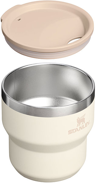 Thermal Mug STANLEY The Stay Hot Stacking Camp Cup 290ml/10oz Cream ...