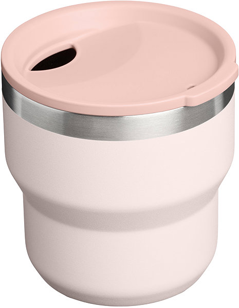 Thermal Mug STANLEY The Stay Hot Stacking Camp Cup 290ml/10oz Rose Quartz ...