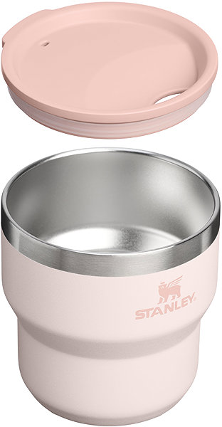 Thermal Mug STANLEY The Stay Hot Stacking Camp Cup 290ml/10oz Rose Quartz ...