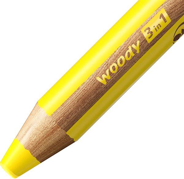 Színes ceruza STABILO woody 3in1 szett, 15 db ...