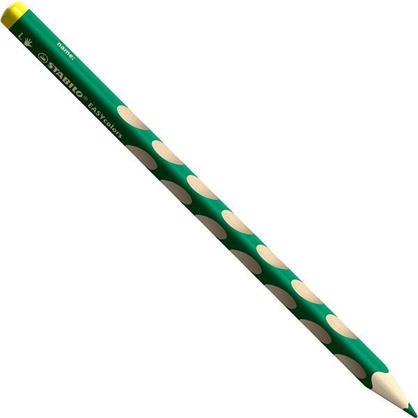 Színes ceruza STABILO EASYcolors balkezeseknek, speciális színek - 12 szín és hegyező ...