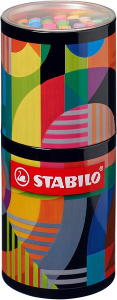 Filctoll STABILO Pen 68 ARTY 45 szín ón dobozban ...