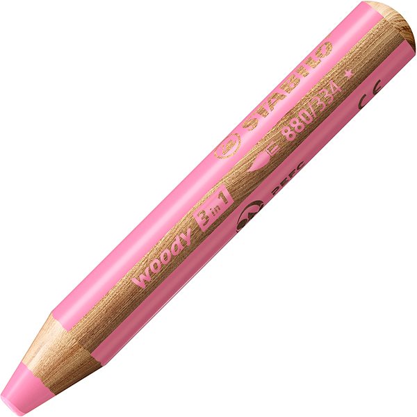 Coloured Pencils STABILO woody 3 in 1 Anniversary Edition - 10 pcs with sharpener ...
