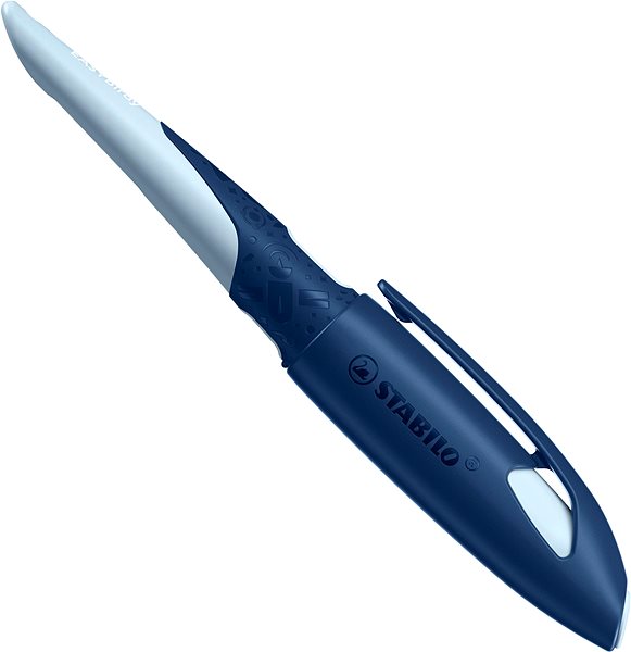 Füller STABILO EASYbirdy 3D DreamWorld Special Edition für Linkshänder, mit Anfängerspitze, blau ...