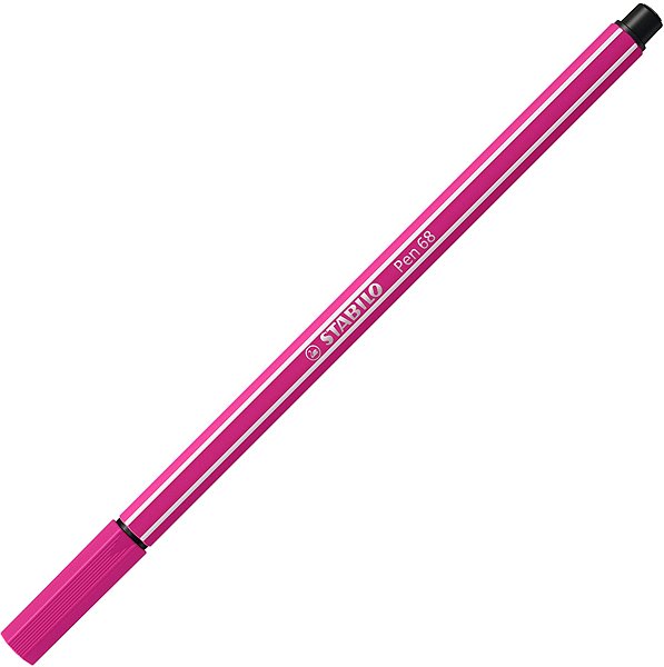 Filzstifte STABILO Pen 68 Zick-Zack Deskset, 18 Farben ...