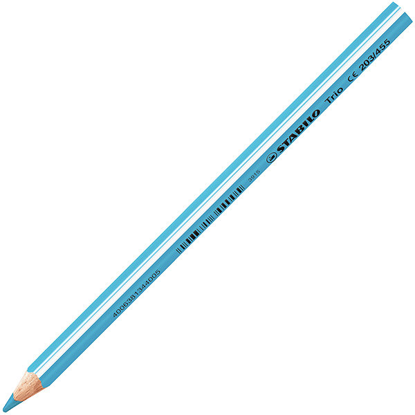 Coloured Pencils STABILO Trio thick 12 colours + 1 pencil (HB) ...