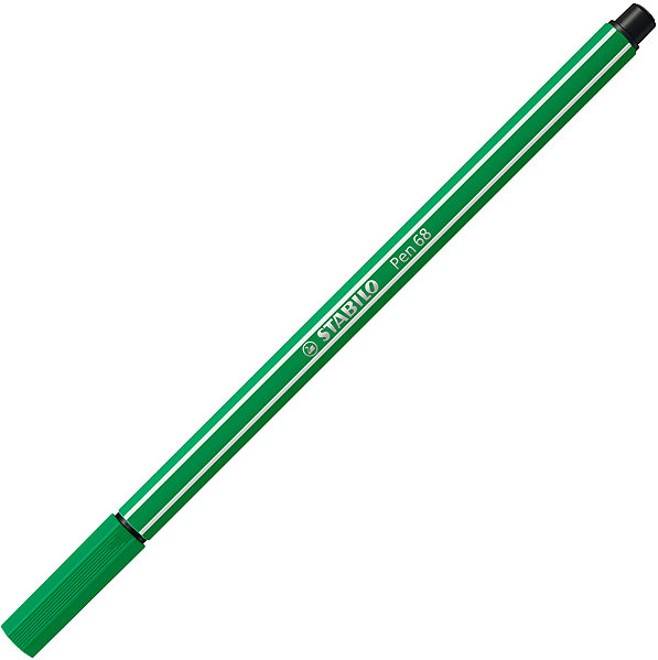 Filzstifte STABILO Pen 68 Click Set Schreibtischständer und Federmäppchen in einem - Set mit 10 Filzstiften ...
