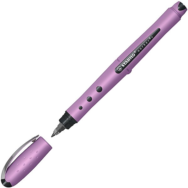 Roller STABILO worker+ medium NatureCOLORS Wildflower, grau-violett ...