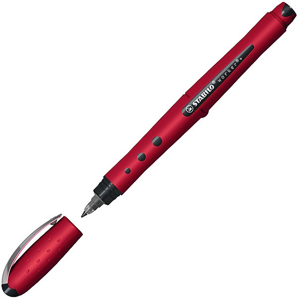 Roller STABILO worker+ medium NatureCOLORS Wildflower, burgunderrot ...