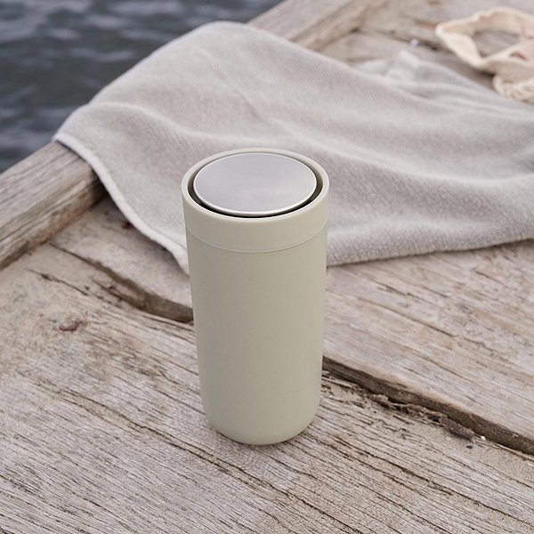 Thermal Mug Stelton TO GO CLICK Travel Mug 400 ml soft yellow ...