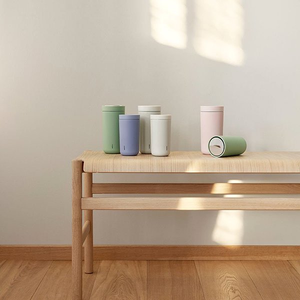 Thermal Mug Stelton TO GO CLICK Thermo mug 200 ml matt pink ...