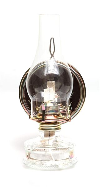 Svietidlo Petrolejová lampa Eagle B zrkadlová 32 cm ...