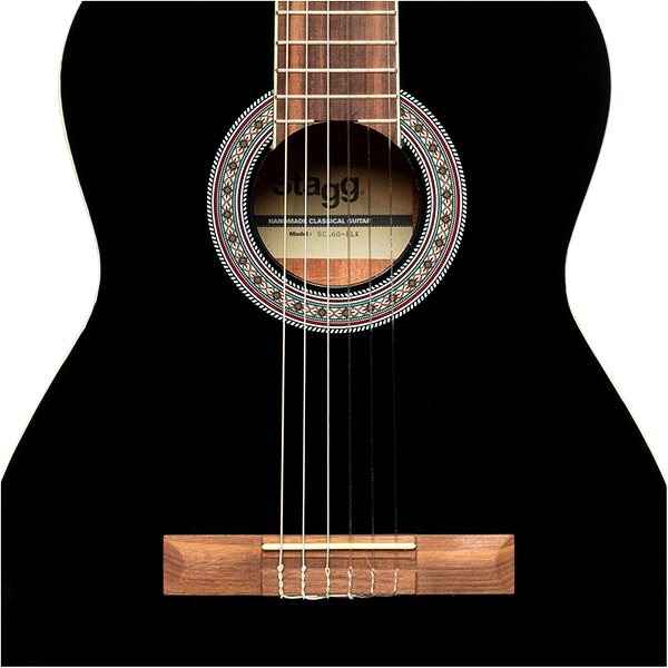 Klasická gitara Stagg SCL60 4/4, čierna Vlastnosti/technológia