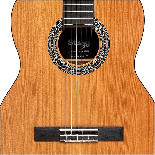 Classical Guitar Stagg SCL70-TCE 4/4 Natural Features/technology