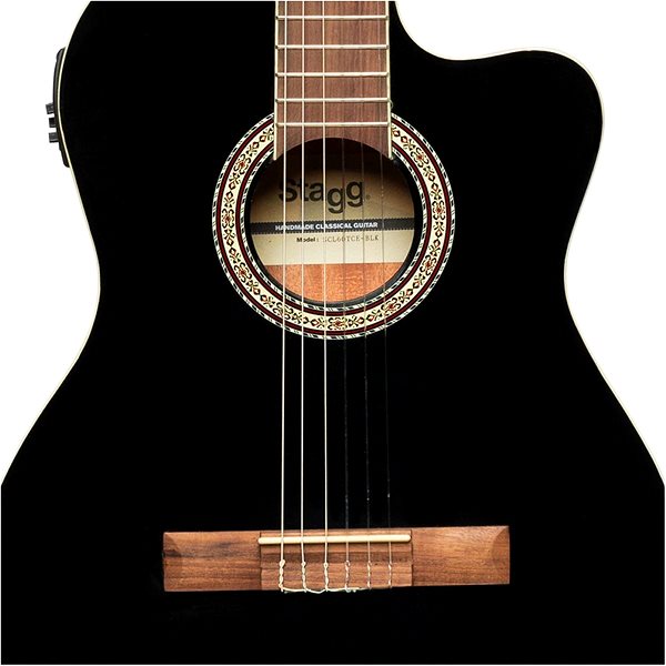 Classical Guitar Stagg SCL60 TCE-BLK Features/technology