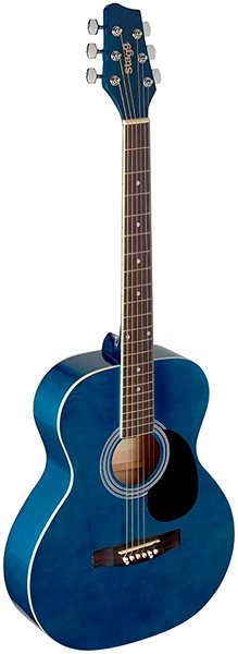 Akustická gitara Stagg SA20A modrá ...