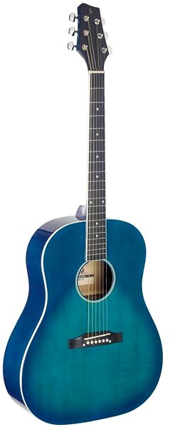 Akustická gitara Stagg SA35 DS-TB modrá ...