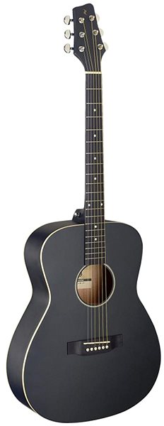 Akustická gitara Stagg SA35 A LH čierna ...