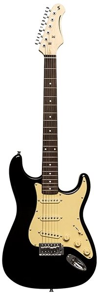 Elektrická gitara Stagg SES-30 BK ...