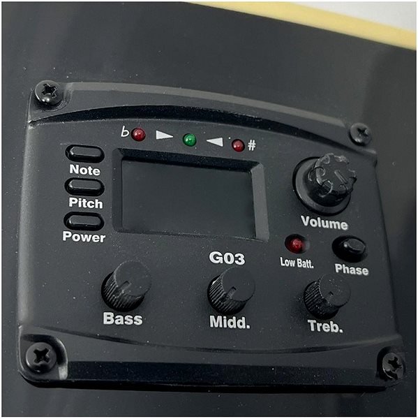 Elektroakustische Gitarre Stagg SA20DCE-BLK ...