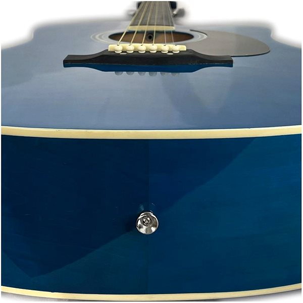 Elektroakusztikus gitár Stagg SA20DCE-BLUE ...