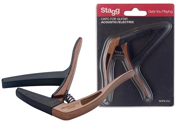 Kapodaster Stagg SCPX-CU DKWOOD ...