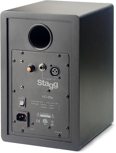 Speaker Stagg HD5A Back page