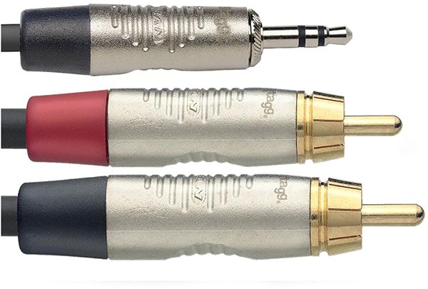 AUX Cable Stagg NYC10/MPS2CMR Features/technology