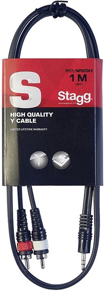 AUX Cable Stagg SYC1/MPS2CM E Packaging/box