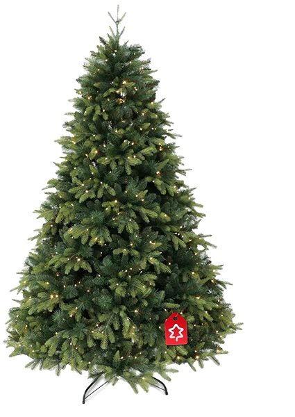 Műfenyő MŮJSTROMEČEK karácsonyfa 750 LED - lucfenyő Taiga, 210 cm ...