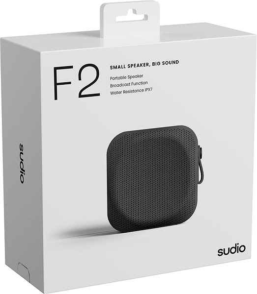 Bluetooth-Lautsprecher Sudio F2 Black ...