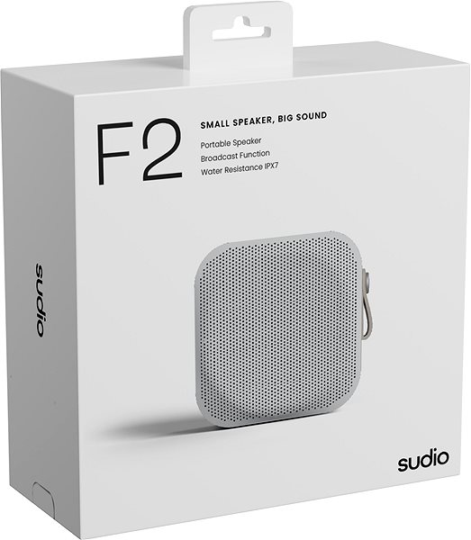 Bluetooth-Lautsprecher Sudio F2 Chalk White ...