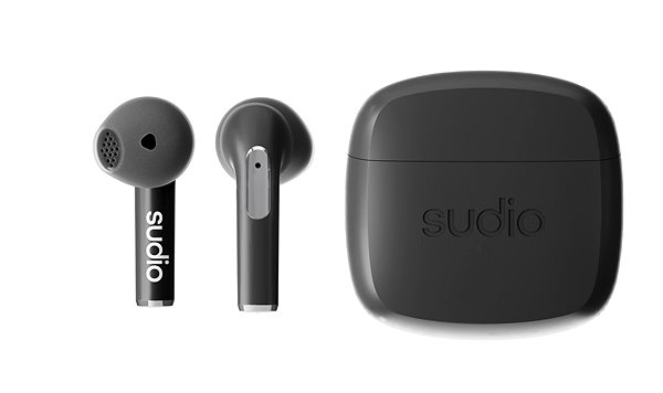 Vezeték nélküli fül-/fejhallgató Sudio N2 Black ...