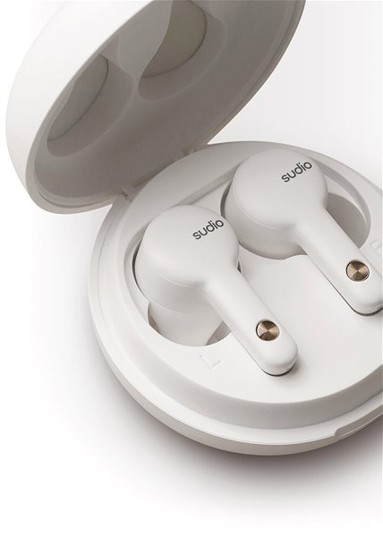 Vezeték nélküli fül-/fejhallgató Sudio A2 White ...