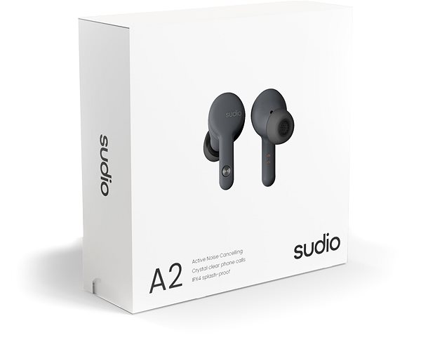 Vezeték nélküli fül-/fejhallgató Sudio A2 Anthracite ...
