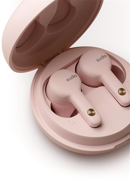 Vezeték nélküli fül-/fejhallgató Sudio A2 Pink ...