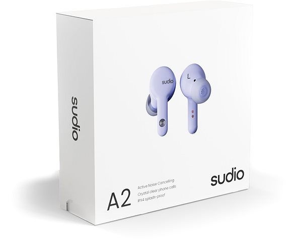 Vezeték nélküli fül-/fejhallgató Sudio A2 Purple ...