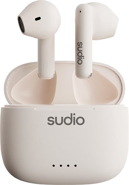 Vezeték nélküli fül-/fejhallgató Sudio A1 Snow White ...